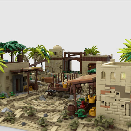 MOC - 215645 Egyptian Market Klemmbausteine - LesDiy - Klemmbausteine