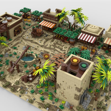 MOC - 215645 Egyptian Market Klemmbausteine - LesDiy - Klemmbausteine