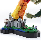 MOC - 216225 Dragon Attack on the Citadel Klemmbausteine - LesDiy - Klemmbausteine