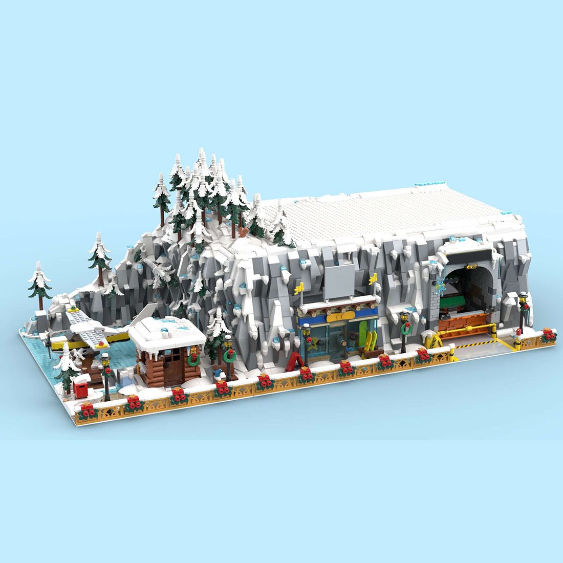 MOC - 217169 Winter Bay Klemmbausteine - LesDiy - Klemmbausteine