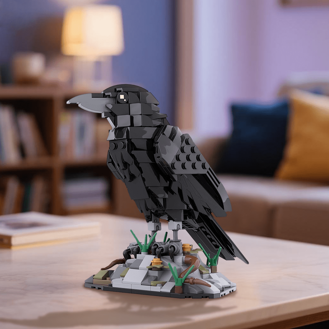 MOC - 217187 Raven Klemmbausteine - LesDiy - Klemmbausteine