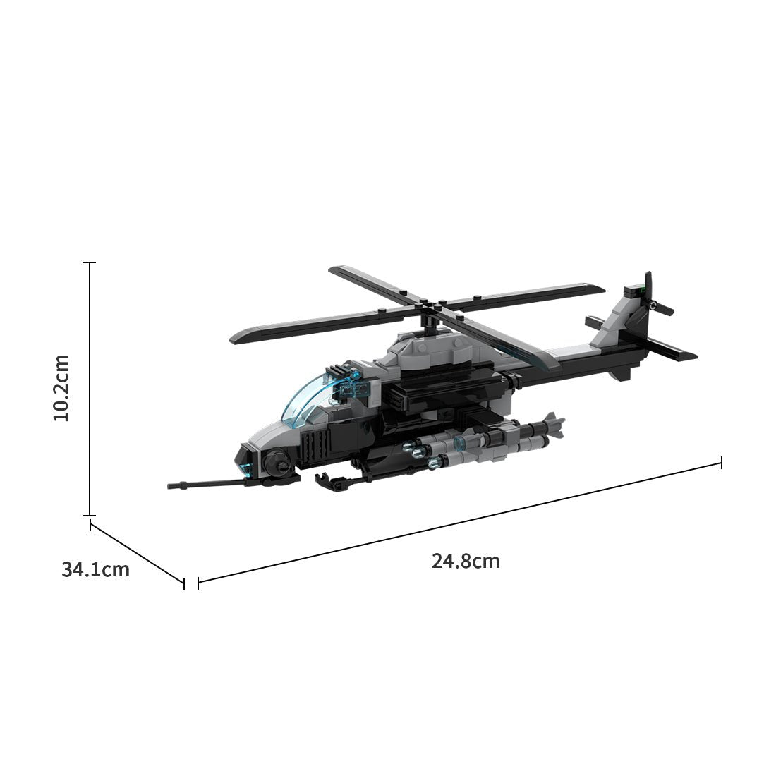MOC - 217189 AH - 1 Colibri Klemmbausteine - LesDiy - Klemmbausteine