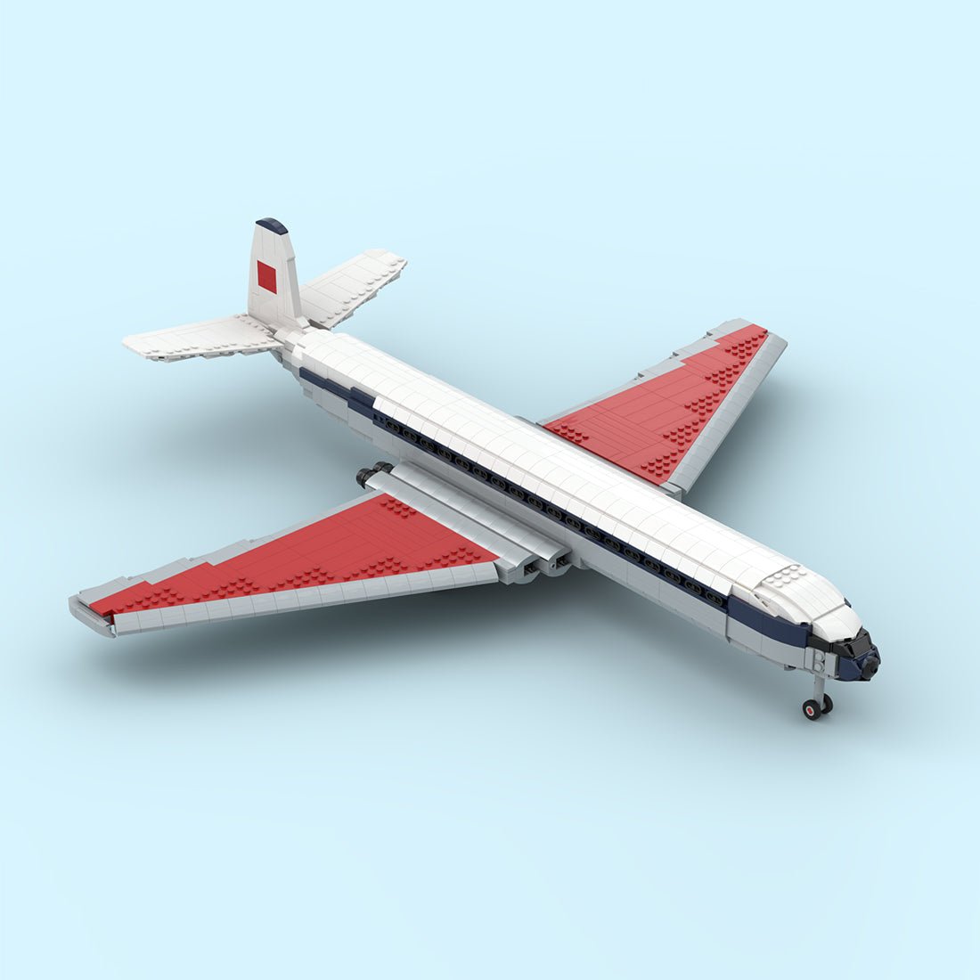 MOC - 218267 De Havilland Comet Klemmbausteine - LesDiy - Klemmbausteine