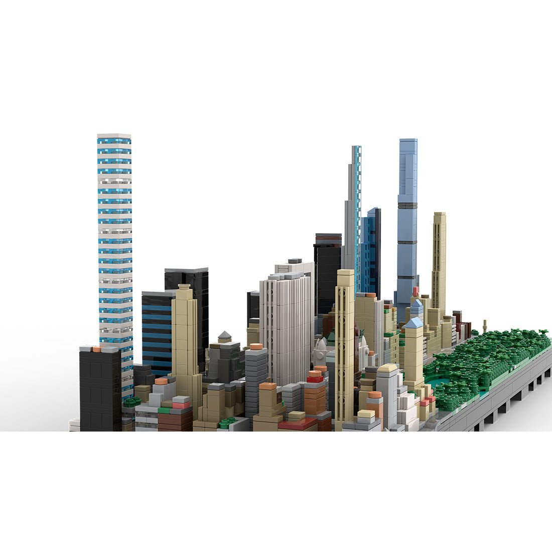 MOC - 221106 New York City Financial District - Maiden Lane & Pearl Klemmbausteine - LesDiy - Klemmbausteine