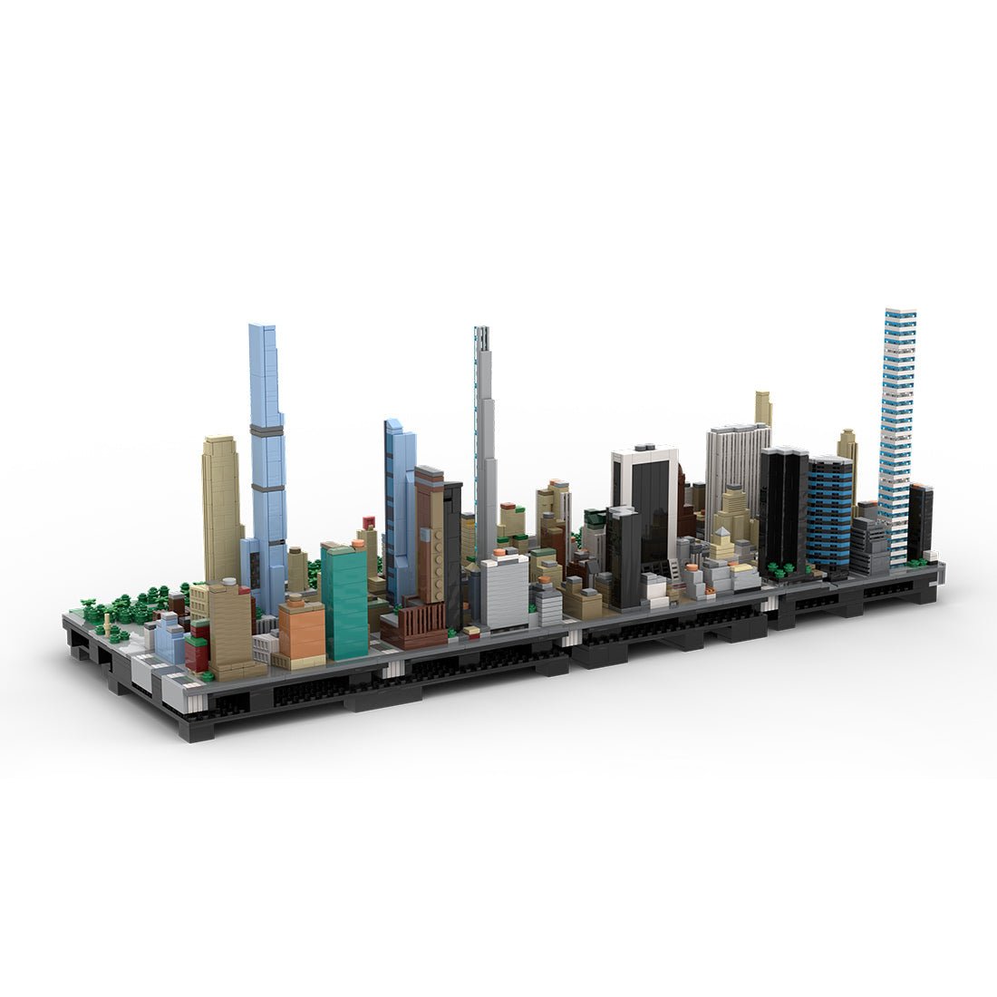 MOC - 221106 New York City Financial District - Maiden Lane & Pearl Klemmbausteine - LesDiy - Klemmbausteine