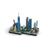 MOC - 221106 New York City Financial District - New World Trade Center Klemmbausteine - LesDiy - Klemmbausteine