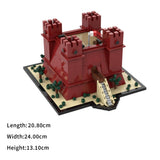 MOC - 221164 Malta Red Tower Klemmbausteine - LesDiy - Klemmbausteine