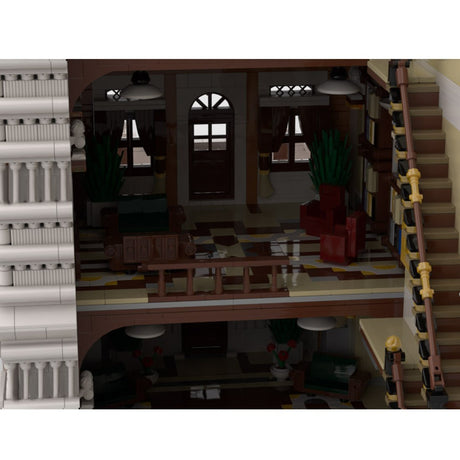 MOC - 221246 Palace Library Klemmbausteine - LesDiy - Klemmbausteine