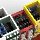 MOC - 222578 Main Street USA Jewelry Store | Deluxe Main Street USA Modular Klemmbausteine - LesDiy - Klemmbausteine