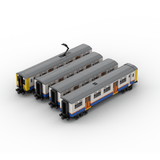 MOC - 223165 Class 317 Overground Livery| 8 - Wide | Power Functions Klemmbausteine - LesDiy - Klemmbausteine