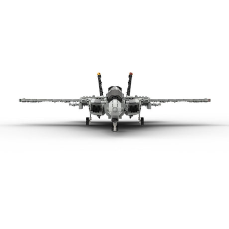 MOC - 223761 Grumman F - 14 TOMCAT - 1:35 Scale (v3) Klemmbausteine - LesDiy - Klemmbausteine
