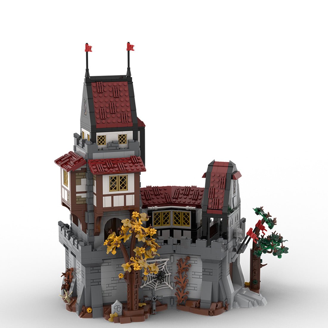 MOC - 224579 evil witches keep Klemmbausteine - LesDiy - Klemmbausteine