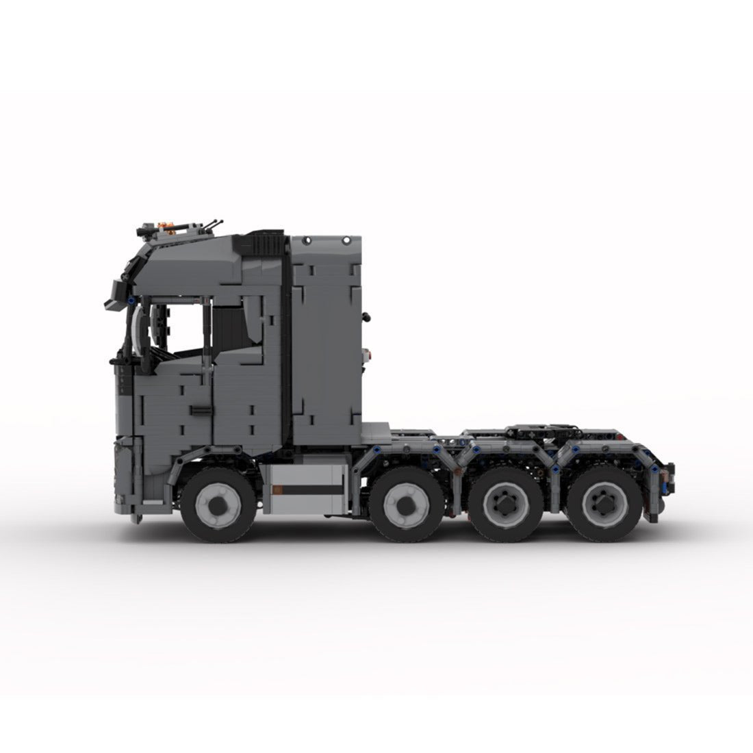 MOC - 225599 Volvo FH16_8x6 heavy tractor truck Klemmbausteine - LesDiy - Klemmbausteine