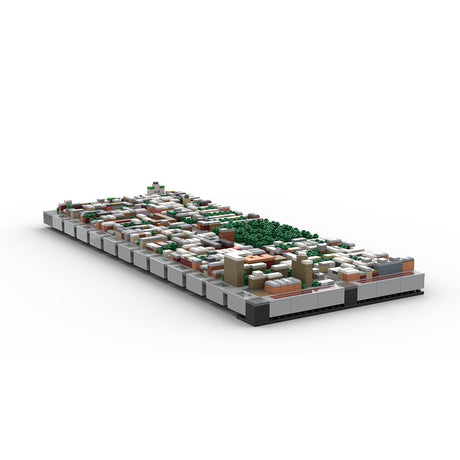 MOC - 225884 1/2000 Scale Lower Manhattan Alphabetcity Module 1 Klemmbausteine - LesDiy - Klemmbausteine