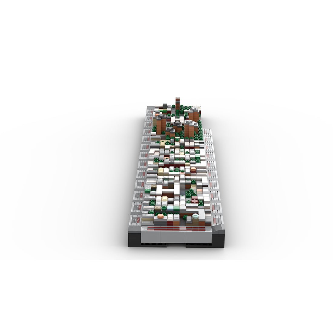 MOC - 225884 1/2000 Scale Lower Manhattan EastVillage Module 2 Klemmbausteine - LesDiy - Klemmbausteine
