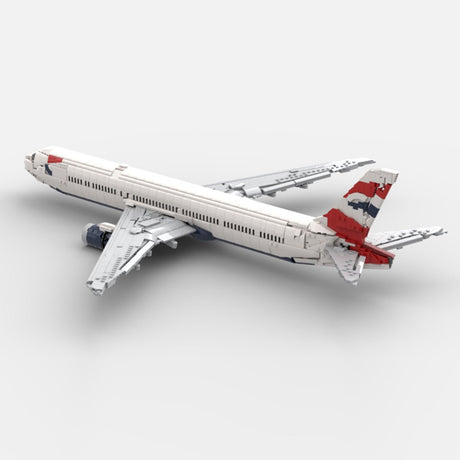 MOC - 227119 British Airways 777 - 300er Klemmbausteine - LesDiy - Klemmbausteine