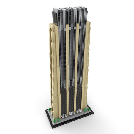 MOC - 227859 The Index (Dubai) 1:800 Scale Klemmbausteine - LesDiy - Klemmbausteine