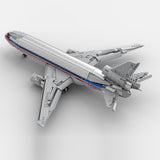 MOC - 228062 DC - 10 American Airlines Klemmbausteine - LesDiy - Klemmbausteine