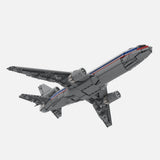 MOC - 228062 DC - 10 American Airlines Klemmbausteine - LesDiy - Klemmbausteine