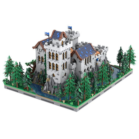 MOC-228153 Medieval Tower Klemmbausteine-LesDiy-Klemmbausteine