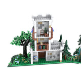 MOC-228153 Medieval Tower Klemmbausteine-LesDiy-Klemmbausteine