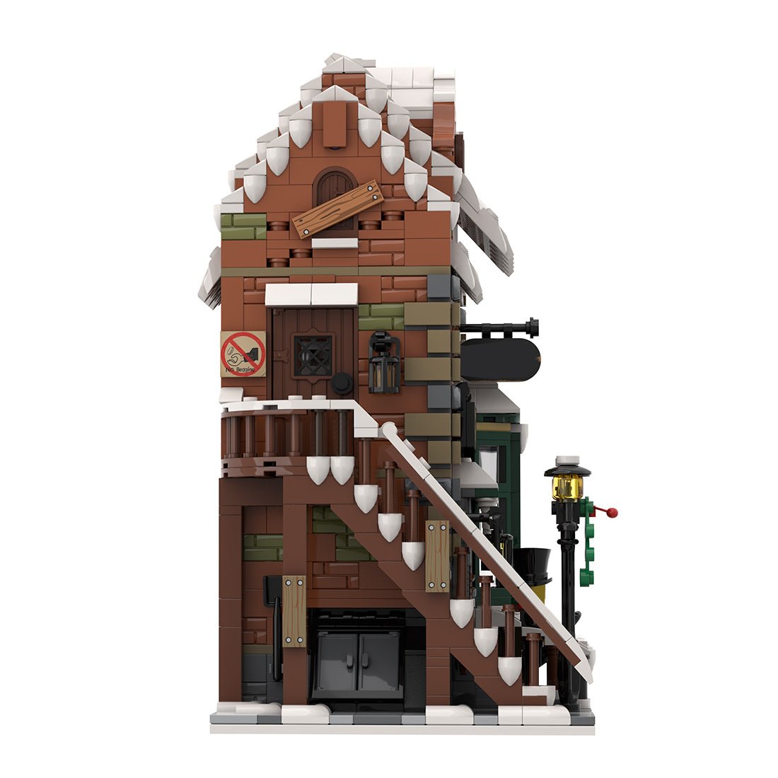 MOC - 228435 Winter Village - Scrooge & Marley Klemmbausteine - LesDiy - Klemmbausteine