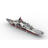 MOC-229007 USS Freedom (LCS-1) Tarnanstrich Klemmbausteine-LesDiy-Klemmbausteine