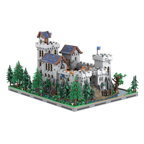 MOC-229261 Black Falcon’s Castle Klemmbausteine-LesDiy-Klemmbausteine