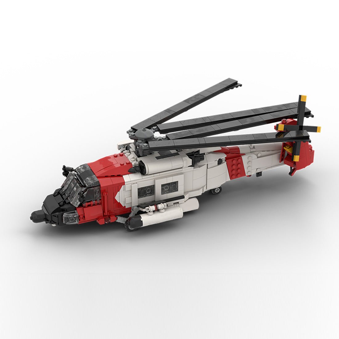 MOC - 229660 Sikorsky | HH - 60J JAYHAWK - 1:35 Scale (v3) Klemmbausteine - LesDiy - Klemmbausteine
