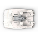 MOC - 230069 1/38 Scale Ultra MEGA Yacht - Part 11 Module 18 Hardtop Klemmbausteine - LesDiy - Klemmbausteine