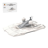 MOC - 230069 1/38 Scale Ultra MEGA Yacht - Part 11 Module 18 Hardtop Klemmbausteine - LesDiy - Klemmbausteine