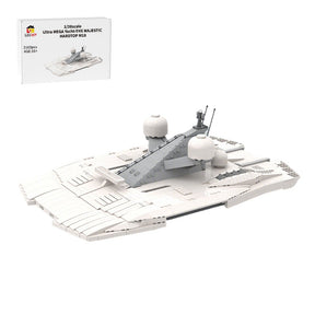 MOC - 230069 1/38 Scale Ultra MEGA Yacht - Part 11 Module 18 Hardtop Klemmbausteine - LesDiy - Klemmbausteine