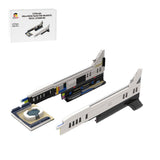 MOC - 230069 1/38 Scale Ultra MEGA Yacht - Part 2 Module 9 Deck 1 Stern Klemmbausteine - LesDiy - Klemmbausteine