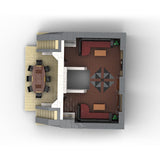MOC - 230069 1/38 Scale Ultra MEGA Yacht - Part 3 Module 10 Deck 2 Stern 1 Klemmbausteine - LesDiy - Klemmbausteine