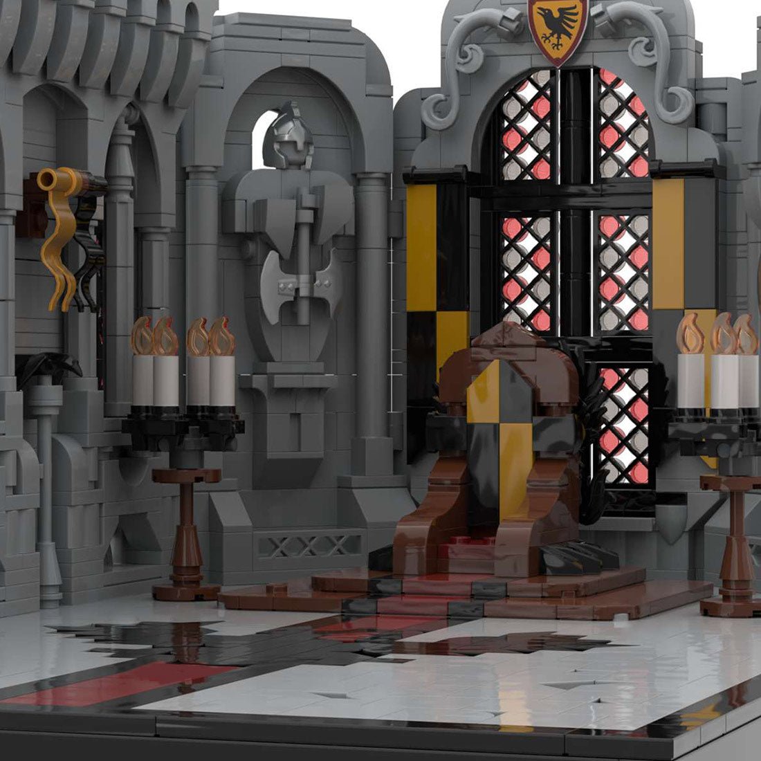 MOC - 230706 The Crow Duke's Parliament Hall Klemmbausteine - LesDiy - Klemmbausteine