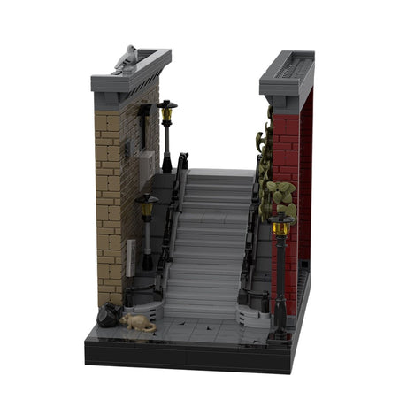 MOC-231535 Joker Stairs - Book Nook Klemmbausteine-LesDiy-Klemmbausteine