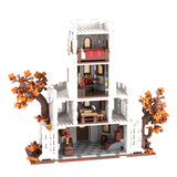 MOC-233345 White Wizard's tower Klemmbausteine-LesDiy-Klemmbausteine
