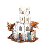 MOC-233345 White Wizard's tower Klemmbausteine-LesDiy-Klemmbausteine