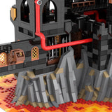 MOC-233488 Black Dragon's Fortress Klemmbausteine-LesDiy-Klemmbausteine