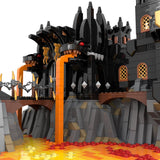MOC-233488 Black Dragon's Fortress Klemmbausteine-LesDiy-Klemmbausteine