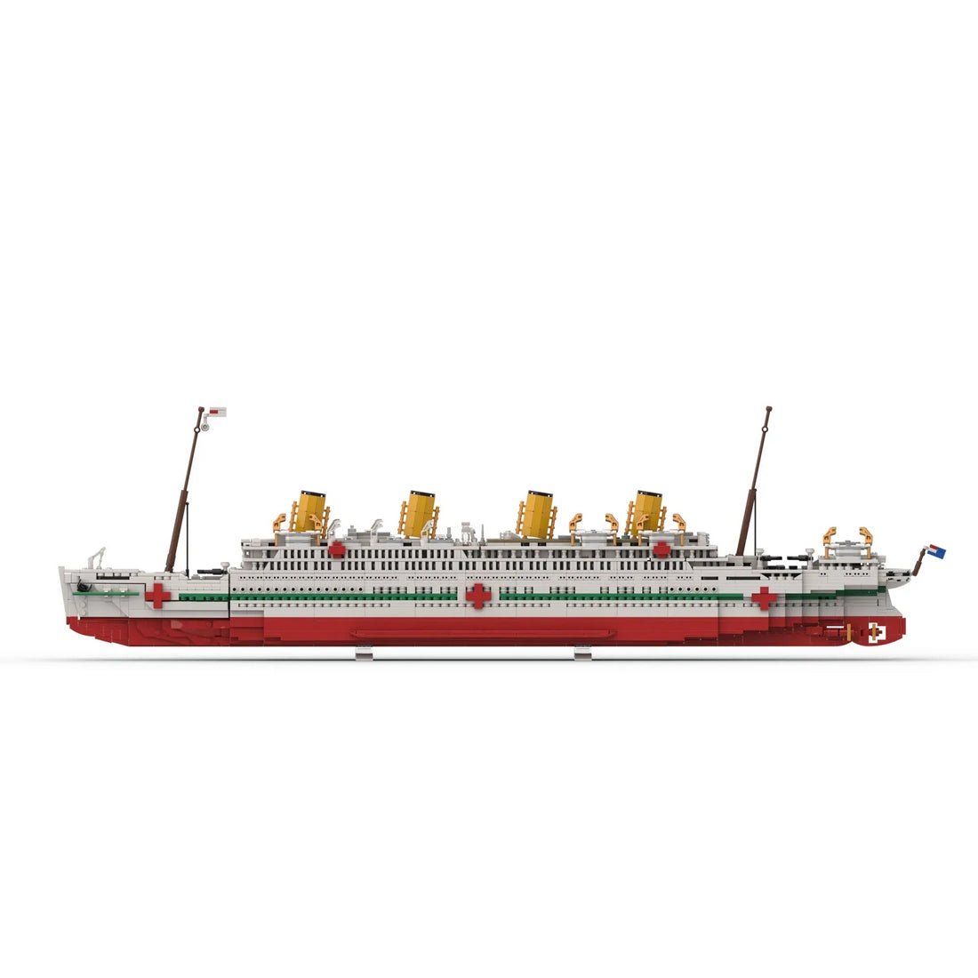 MOC-234627 HMHS Britannic Klemmbausteine-LesDiy-Klemmbausteine