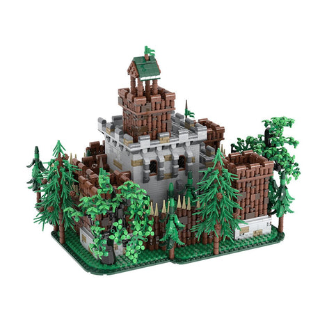 MOC-235461 Forestmen's castle Klemmbausteine-LesDiy-Klemmbausteine
