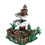 MOC-235461 Forestmen's castle Klemmbausteine-LesDiy-Klemmbausteine