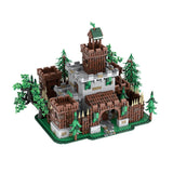 MOC-235461 Forestmen's castle Klemmbausteine-LesDiy-Klemmbausteine