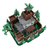 MOC-235461 Forestmen's castle Klemmbausteine-LesDiy-Klemmbausteine