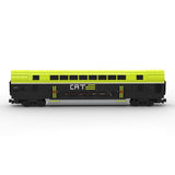 MOC-235961 City Airport Train (CAT) train passenger car - motorized Klemmbausteine-LesDiy-Klemmbausteine
