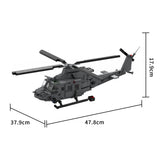 MOC - 236742 Bell 412 | International Multirole Helicopter Klemmbausteine - LesDiy - Klemmbausteine