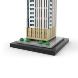 MOC - 237330 De Zalmhaven I 1:800 Scale Klemmbausteine - LesDiy - Klemmbausteine