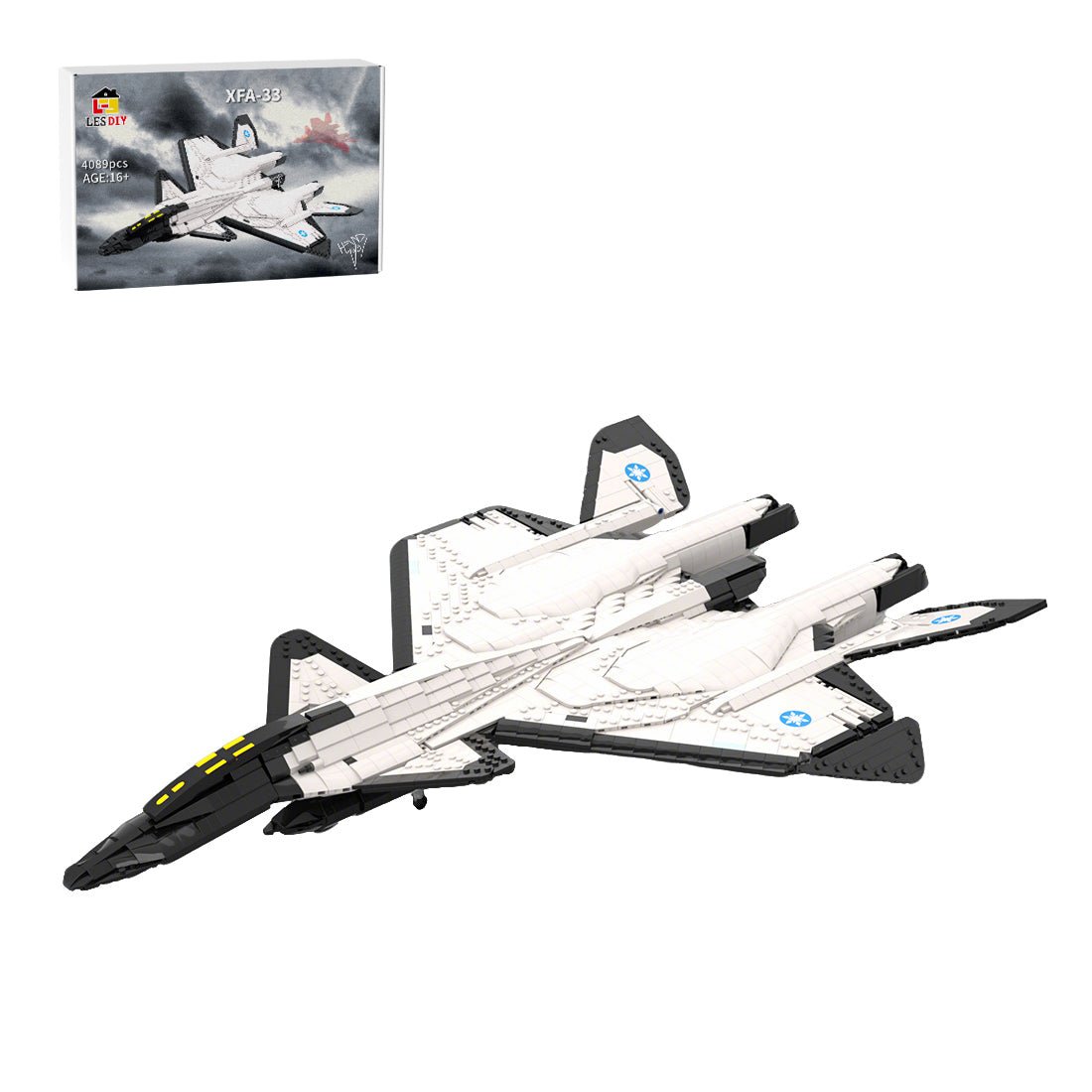 MOC - 237584 1:35 Scale XFA - 33 Fenrir Klemmbausteine - LesDiy - Klemmbausteine