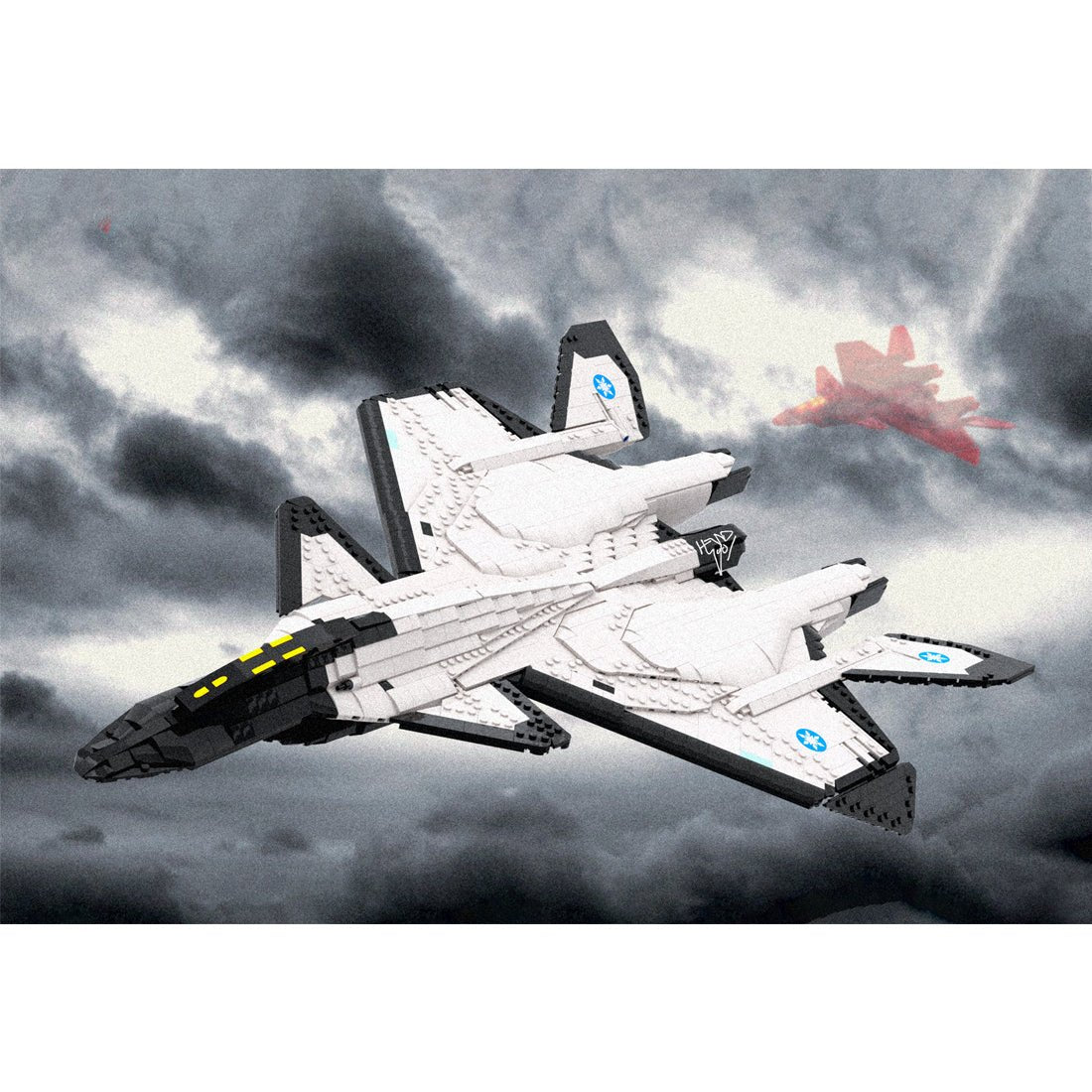 MOC - 237584 1:35 Scale XFA - 33 Fenrir Klemmbausteine - LesDiy - Klemmbausteine